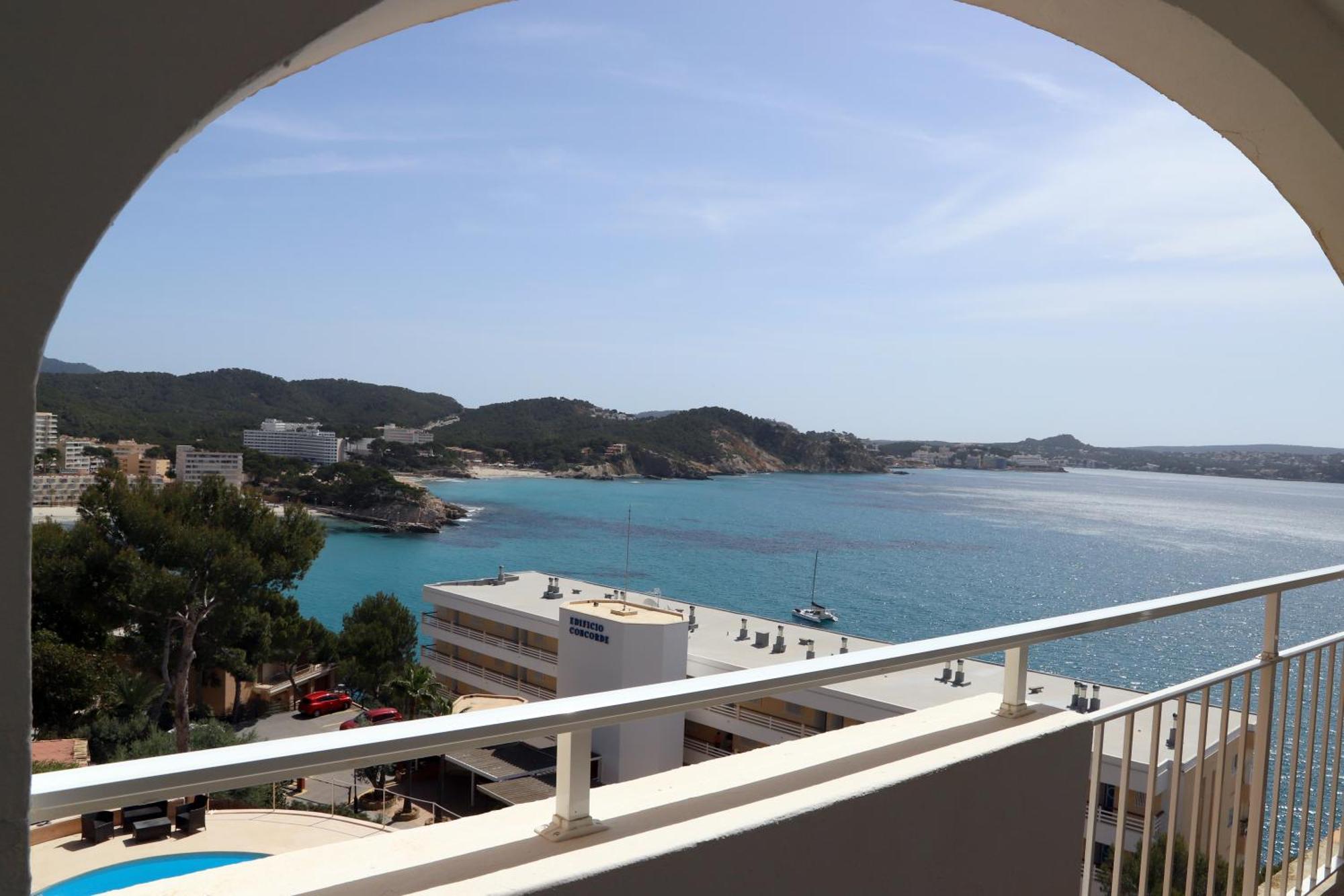 Aldea 2 Cala Fornells Apartman Peguera Kültér fotó